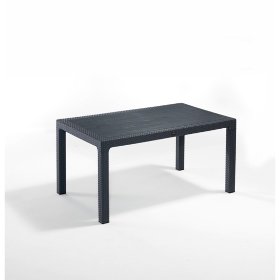Kültéri asztal CLASSI150 antracit 90×150 cm