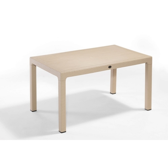 Kültéri asztal CLASSI150 cappucino  90×150 cm