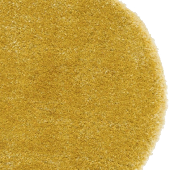 MERVE sárga shaggy szőnyeg 120×170 cm