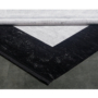 Kép 1/5 - BLACK&amp;BROWN 11321 fekete-szürke szőnyeg 80×150 cm