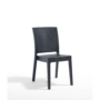 Kép 1/4 - Kültéri szék NICE környezetbarát műanyagból ANTRACIT szín 