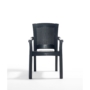 Kép 3/5 - Kültéri szék RÓMA/ ANTRACIT szín / környezetbarát műanyagból