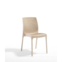Kép 1/7 - Kültéri műrattan szék SUNNY CAPPUCINO környezetbarát és üvegszálas műanyagból
