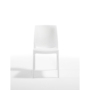 Kép 3/5 - Kültéri műrattan szék SUNNY FEHÉR környezetbarát és üvegszálas műanyagból